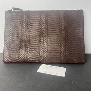 Scales & Hyde Luxury Leather Clutch or Tablet Holder $350 MSRP